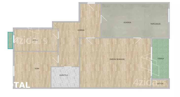 Dvoiposoban stan | 4zida