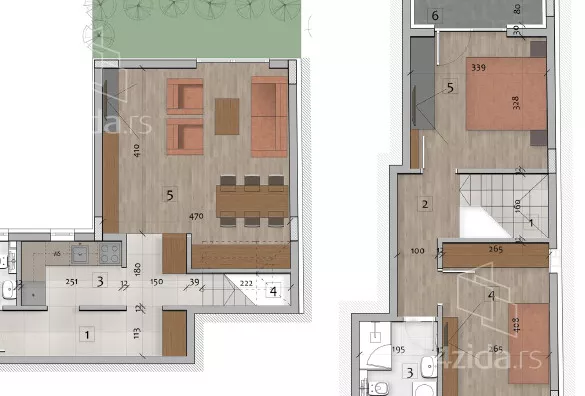 Trosoban stan | 4zida