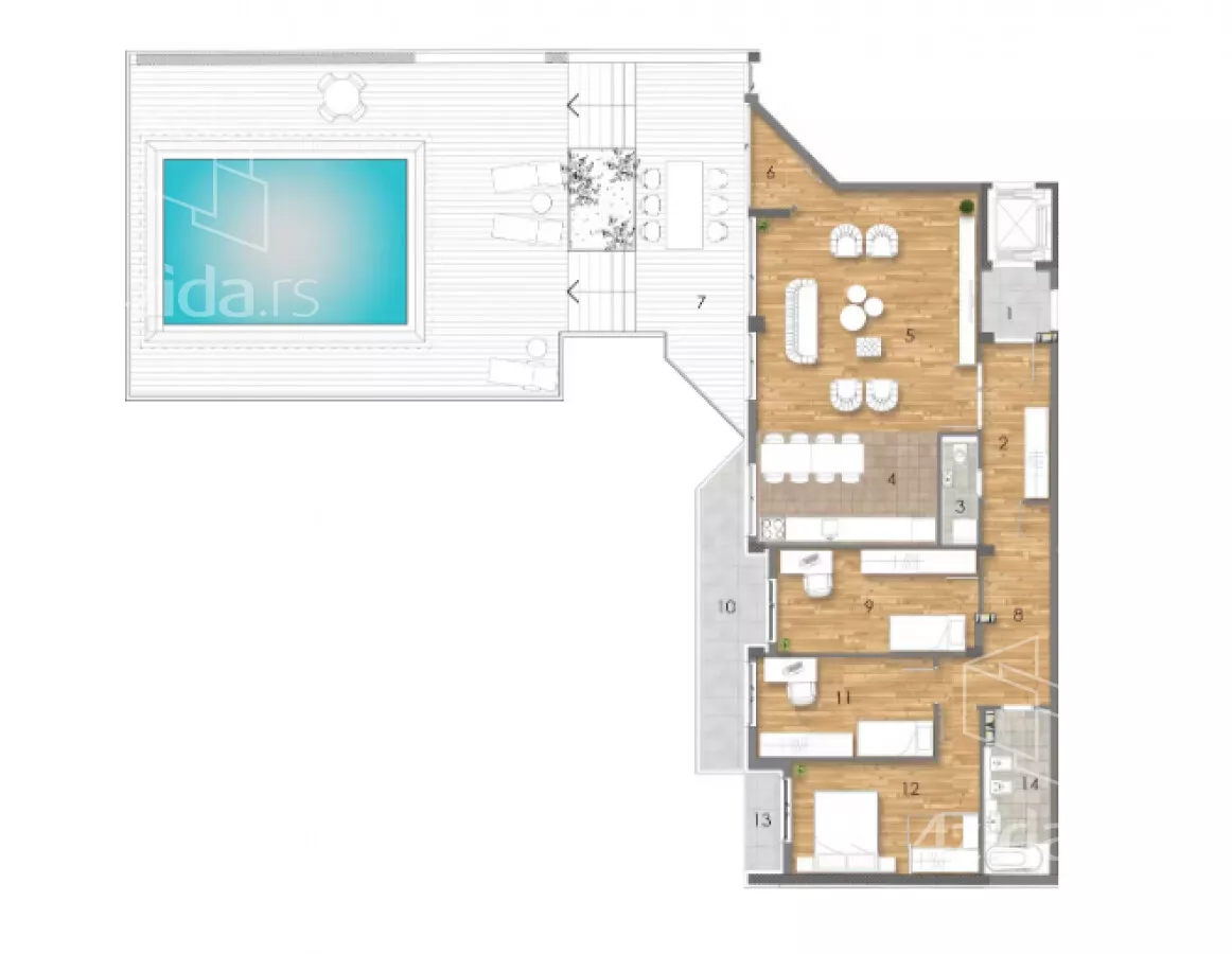 Četvorosoban stan | 4zida