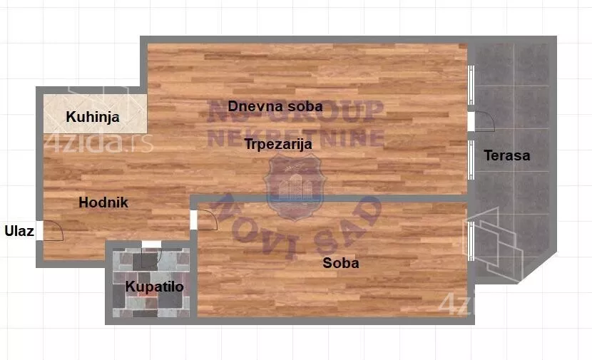 Dvosoban stan | 4zida