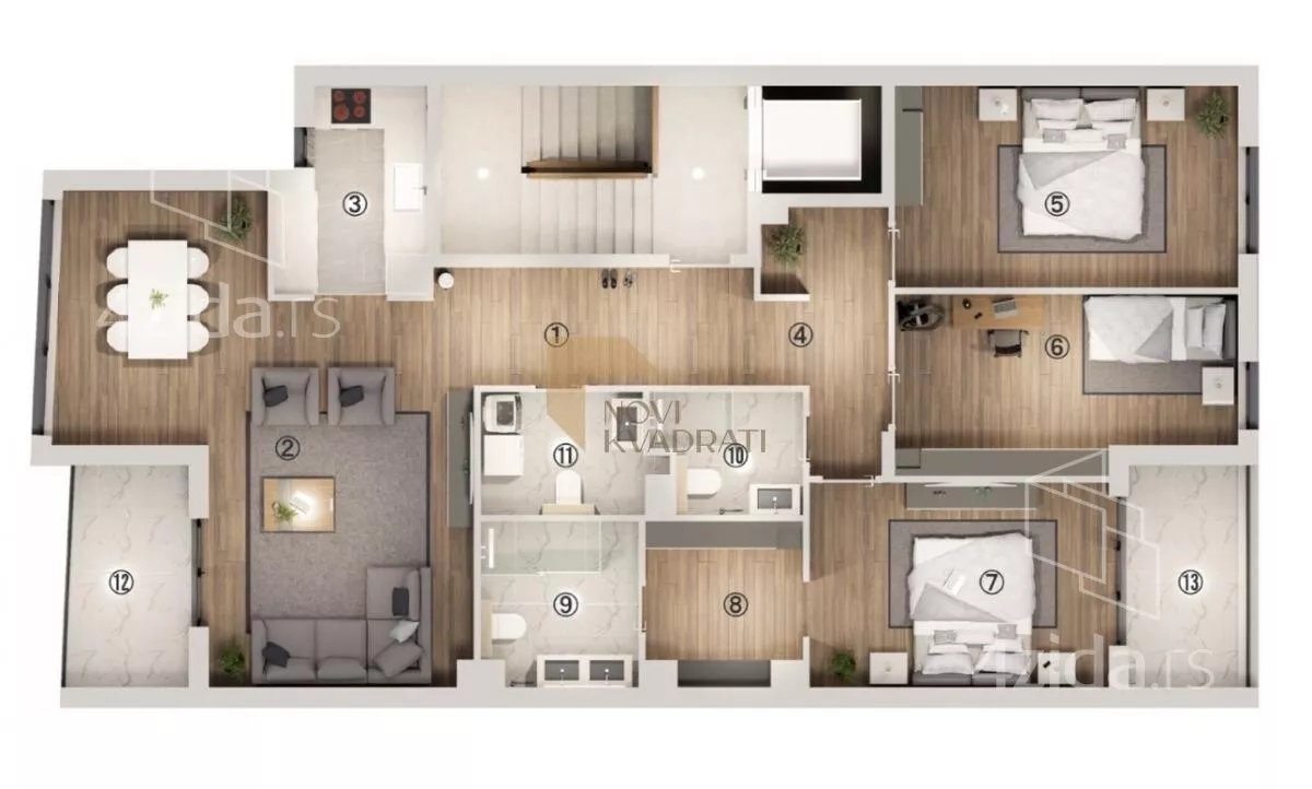 Četvorosoban stan | 4zida