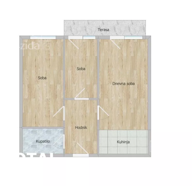 Dvoiposoban stan | 4zida