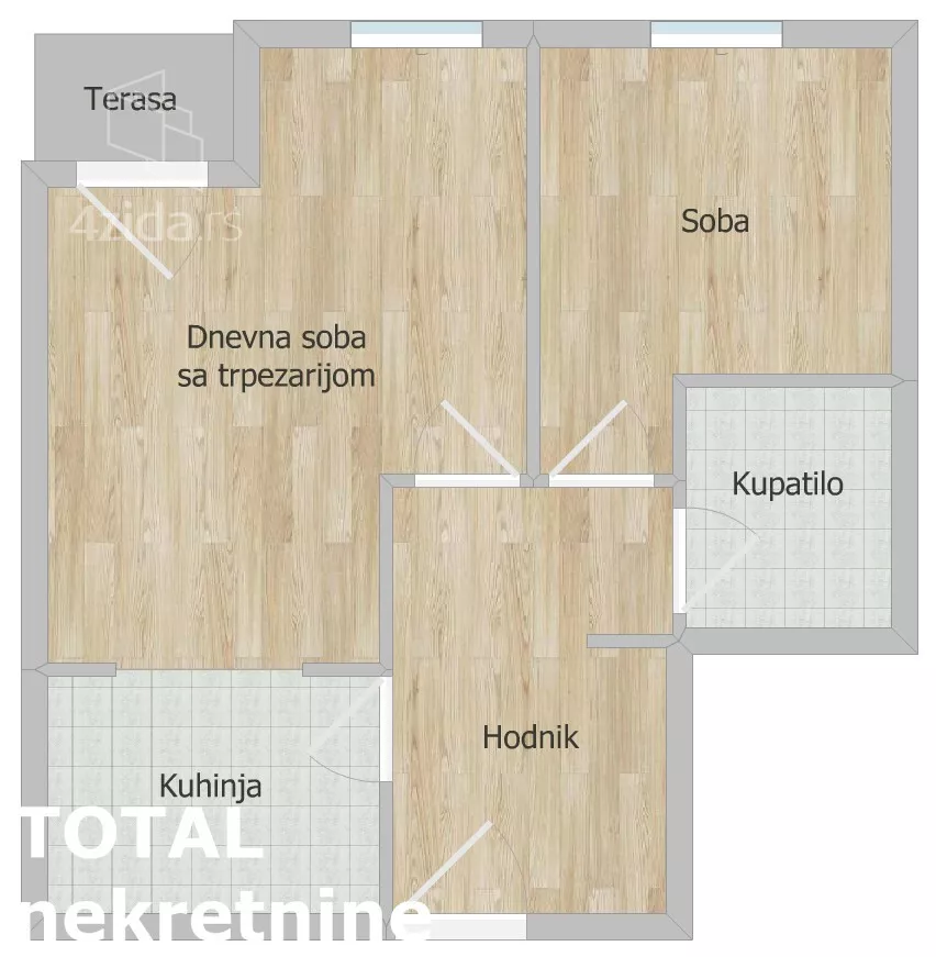 Dvosoban stan | 4zida