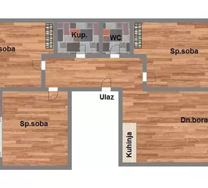 Klisa, Gradske lokacije, Novi Sad, 4.0 stan | 4zida.rs