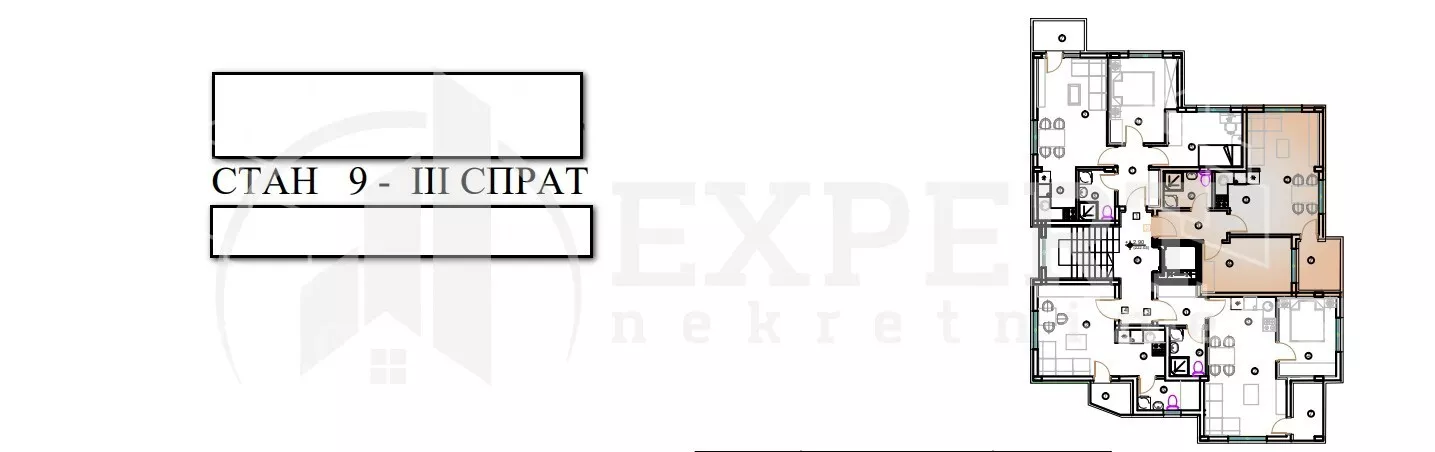 Jednoiposoban stan | 4zida
