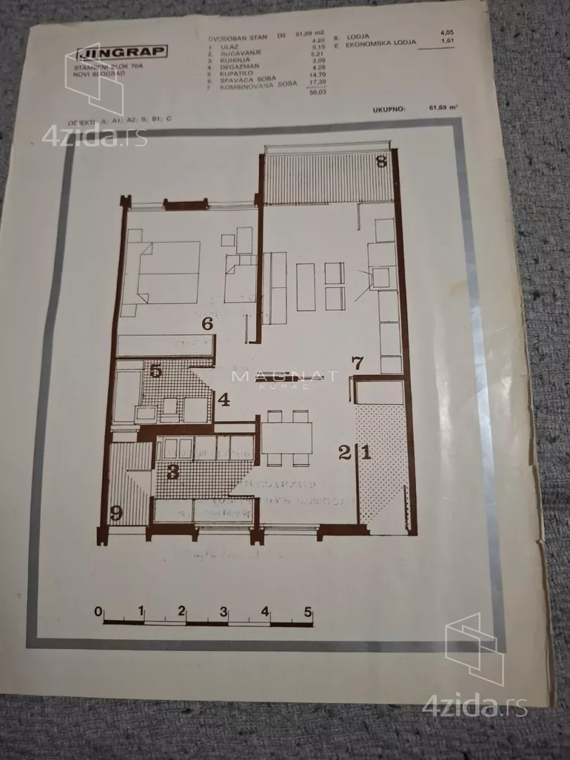 Dvosoban stan | 4zida