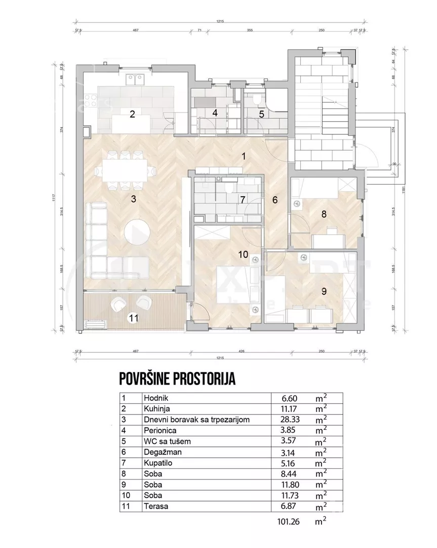 Četvorosoban stan | 4zida