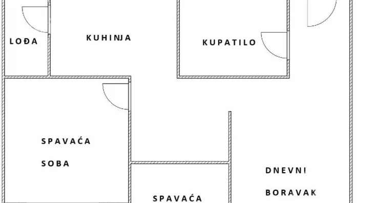 Trosoban stan | 4zida
