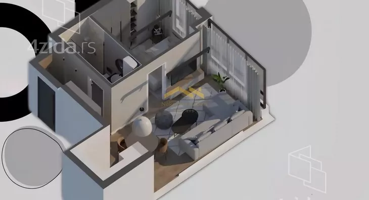 Dvosoban stan | 4zida