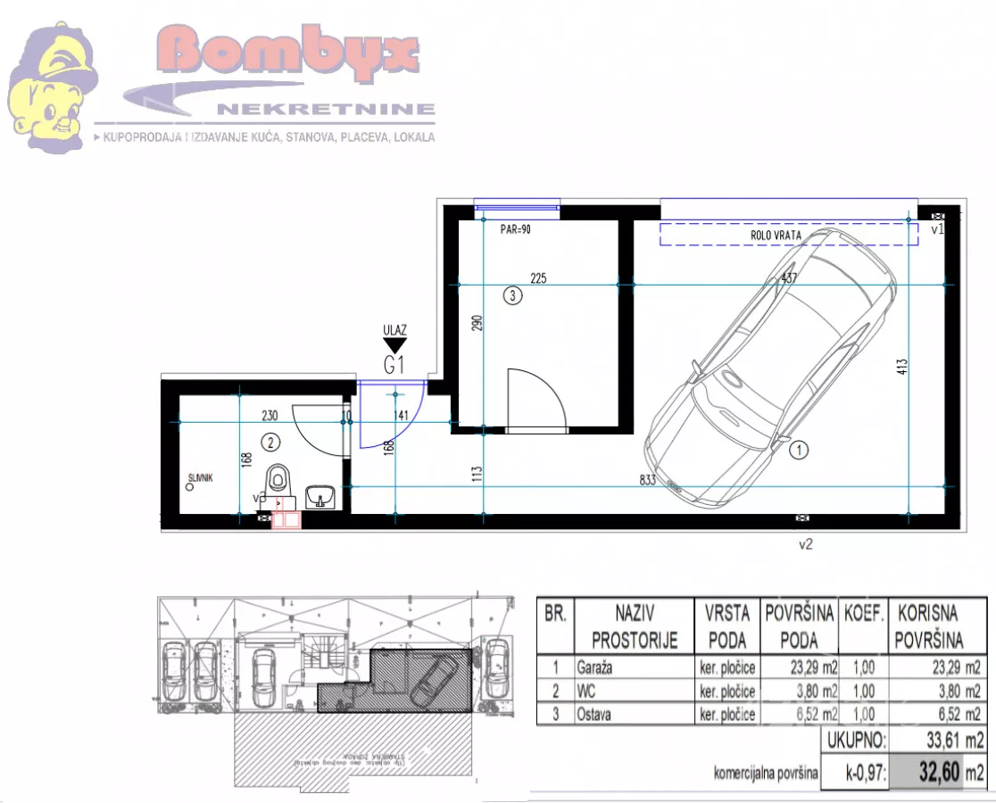 Jednoiposoban stan | 4zida