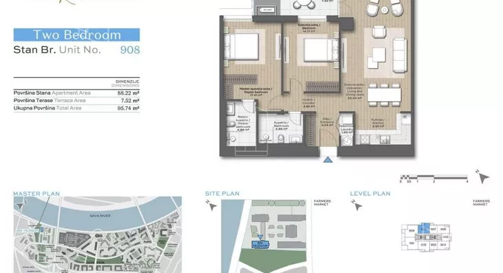 Trosoban stan | 4zida