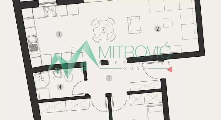 Trosoban stan | 4zida