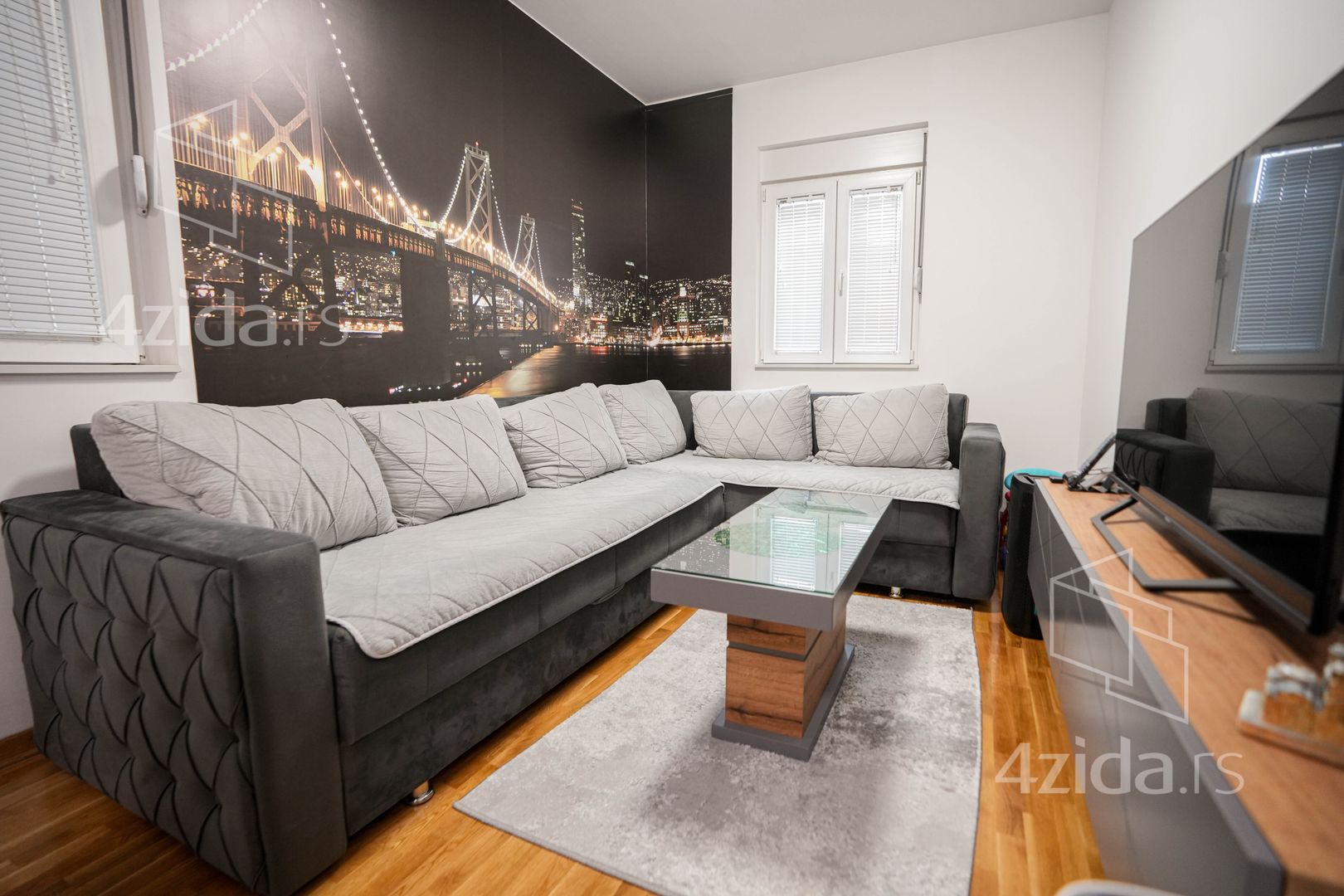 Apartament me 1 dhoma, 48 m²