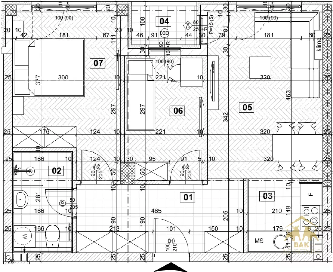 Trosoban stan | 4zida