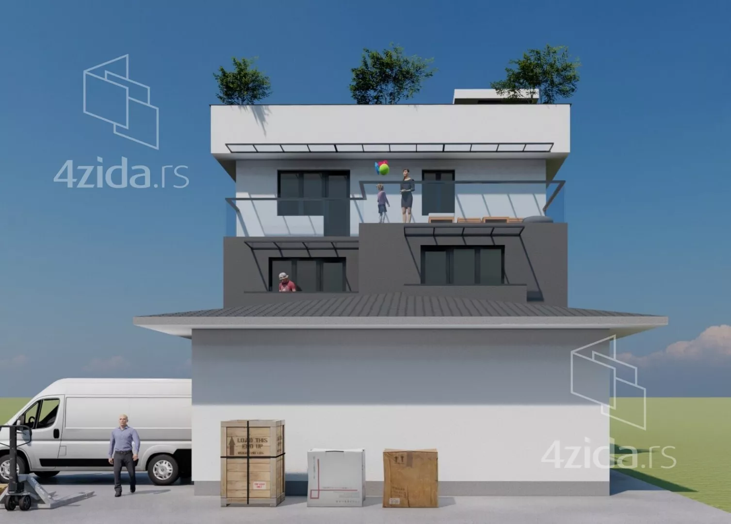 3-etažna kuća | 4zida
