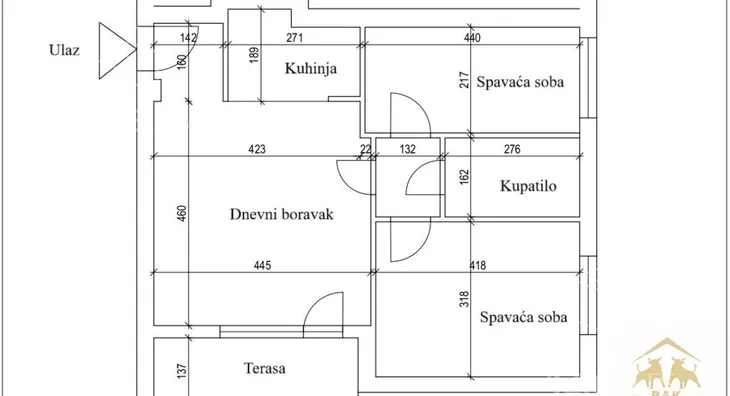Trosoban stan | 4zida