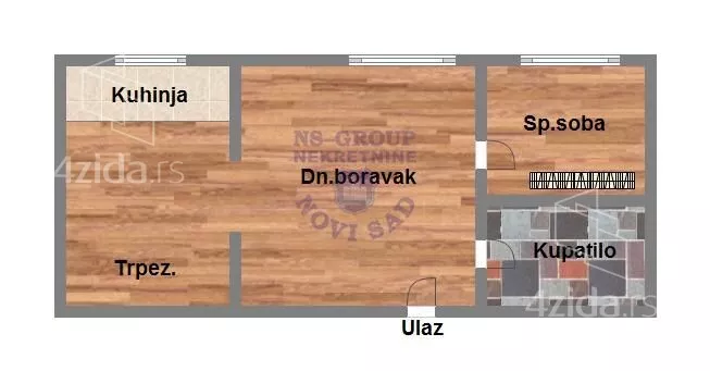 Dvosoban stan | 4zida