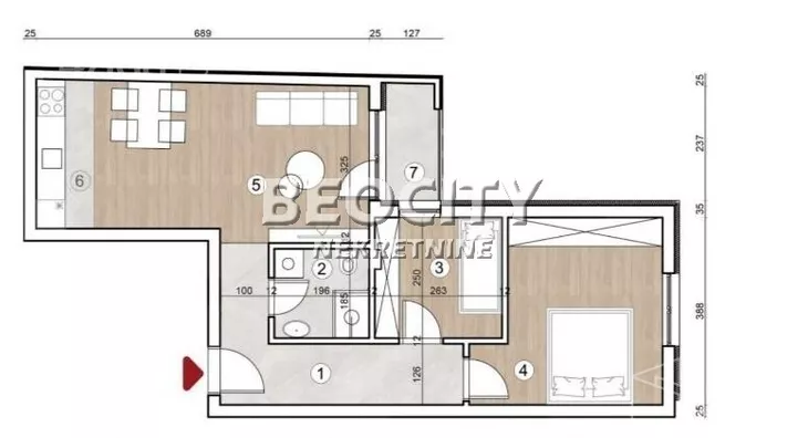 Trosoban stan | 4zida