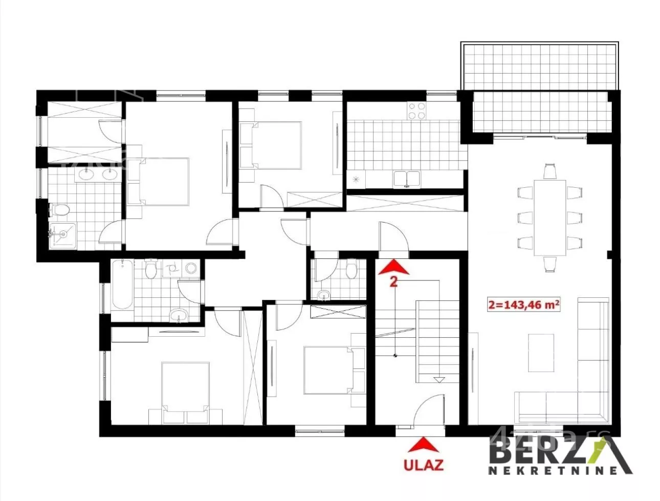 Četvorosoban stan | 4zida