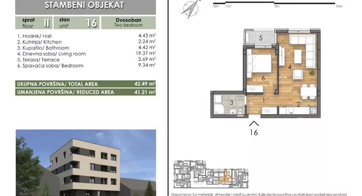 Dvosoban stan | 4zida