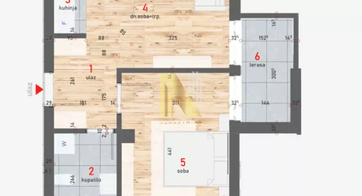 Dvosoban stan | 4zida