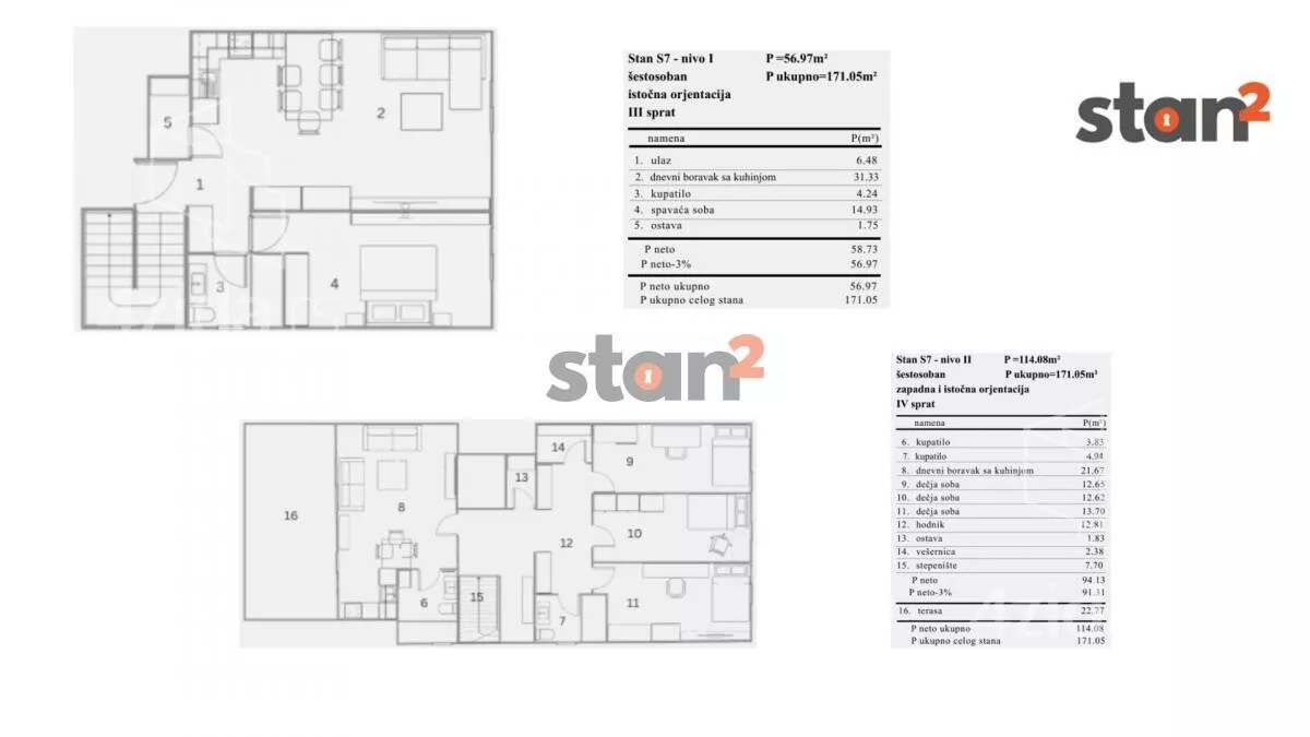 Šestosoban stan | 4zida