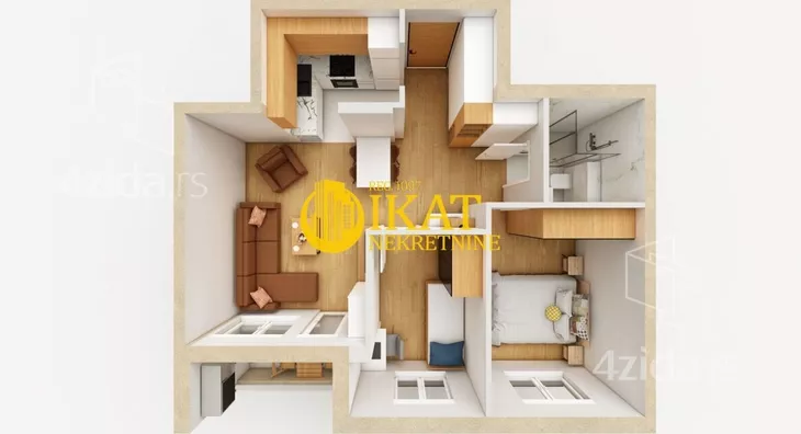 Trosoban stan | 4zida