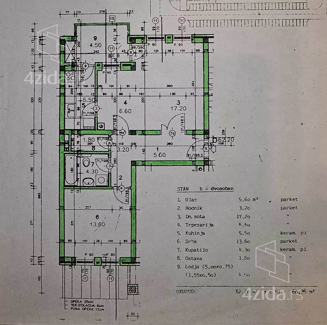 Dvosoban stan | 4zida