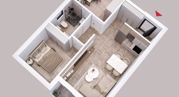 Dvoiposoban stan | 4zida