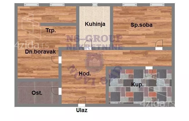 Dvosoban stan | 4zida