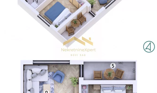 Dvosoban stan | 4zida