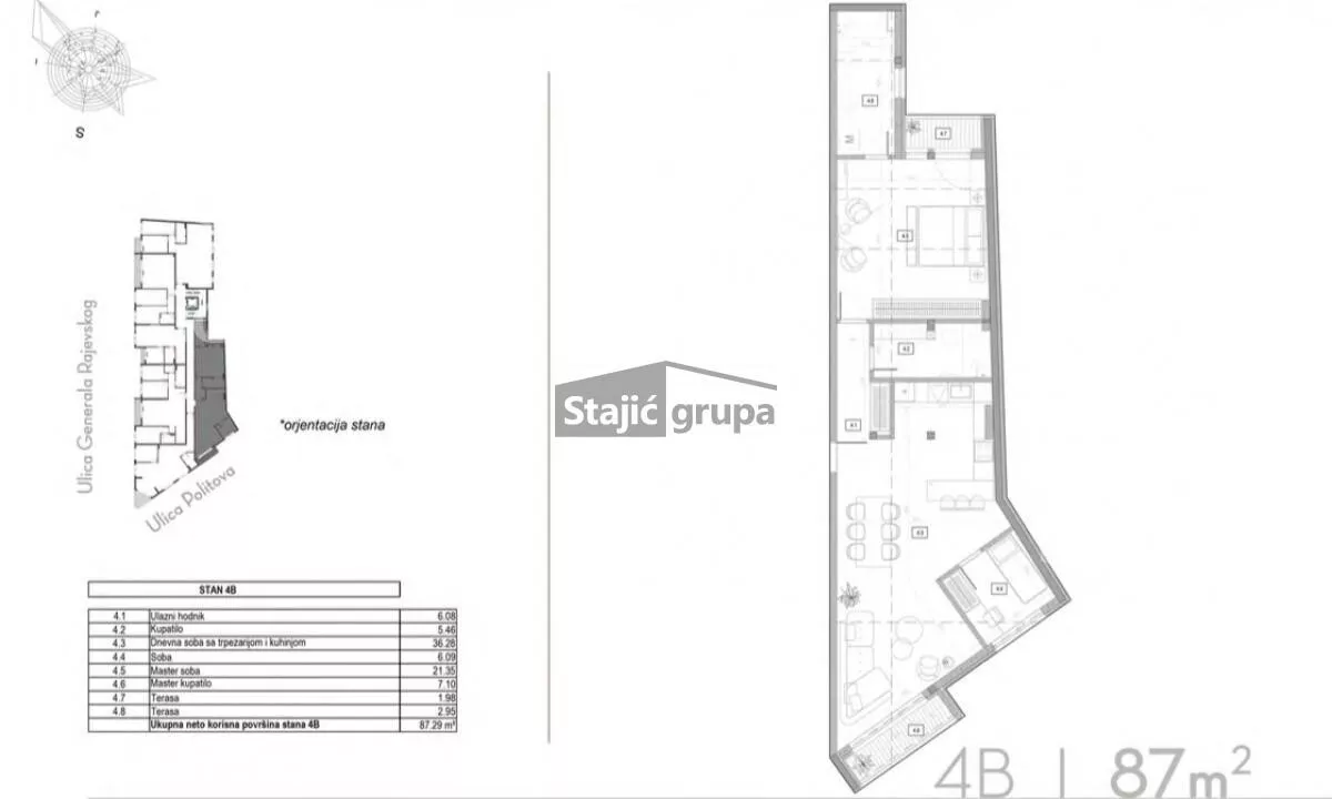 Dvoiposoban stan | 4zida