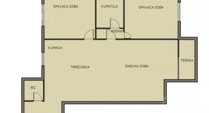 Trosoban stan | 4zida