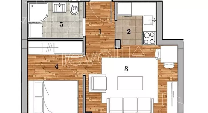 Jednoiposoban stan | 4zida