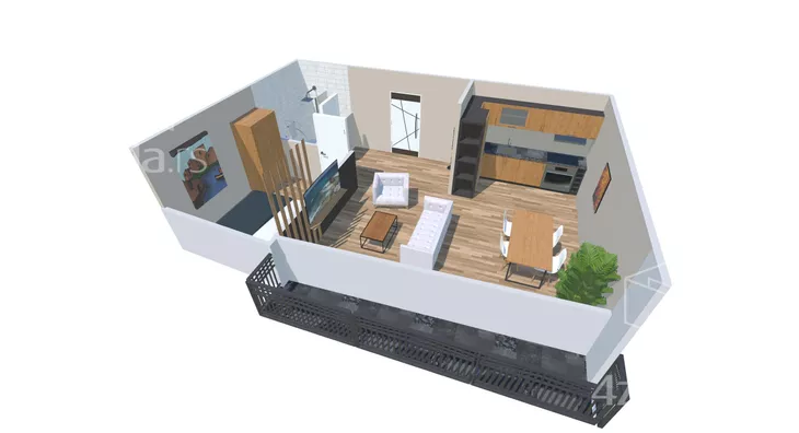 Dvosoban stan | 4zida