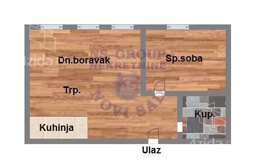 Jednoiposoban stan | 4zida