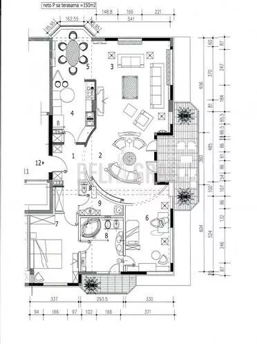 Trosoban stan | 4zida