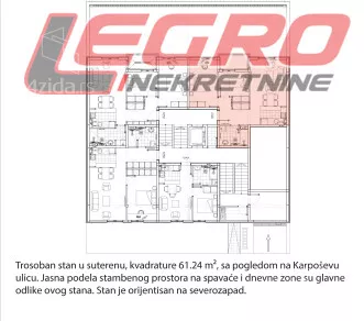Trosoban stan | 4zida