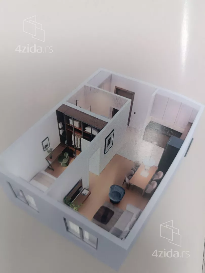 Jednosoban stan | 4zida