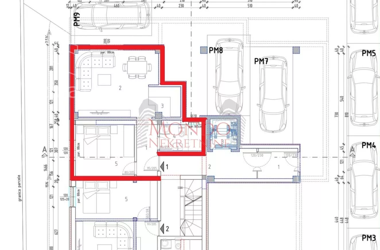 Jednoiposoban stan | 4zida