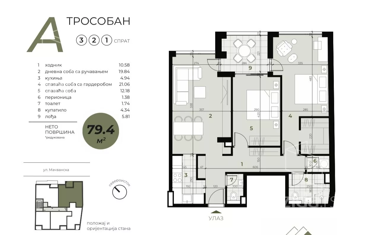 Dvoiposoban stan | 4zida
