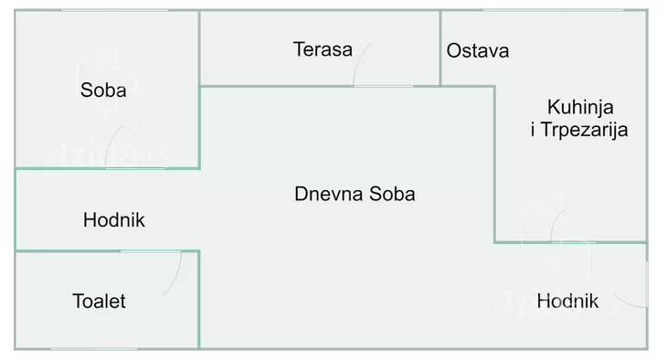 Dvosoban stan | 4zida