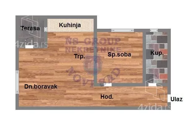 Dvosoban stan | 4zida