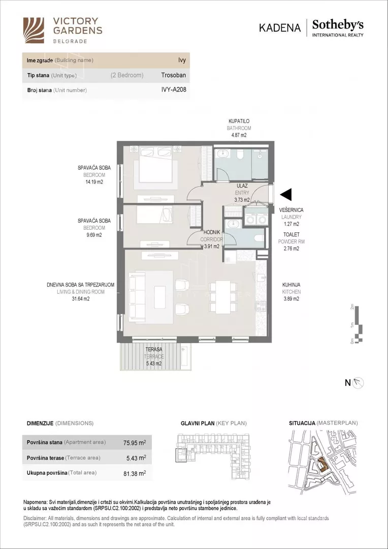 Trosoban stan | 4zida
