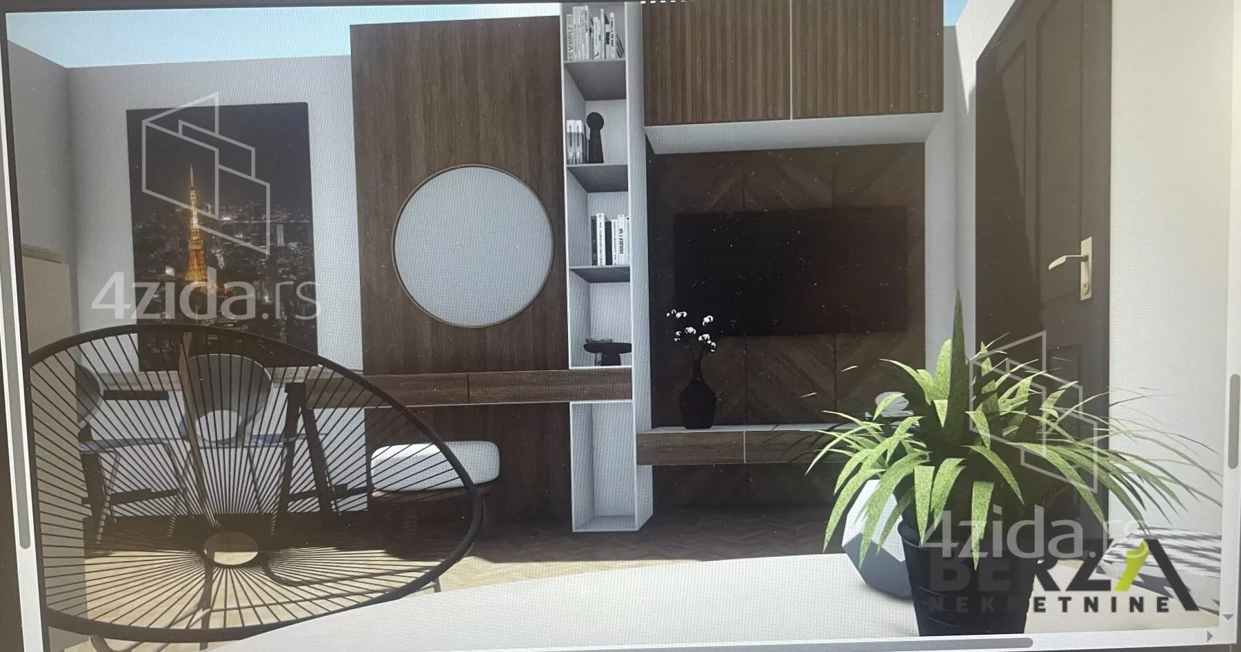 Jednoiposoban stan | 4zida