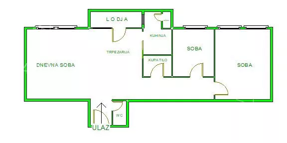 Trosoban stan | 4zida