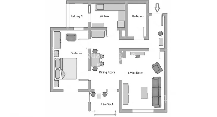 Dvosoban stan | 4zida