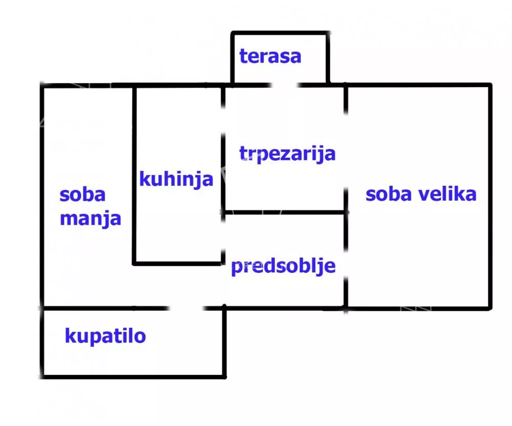 Jednoiposoban stan | 4zida