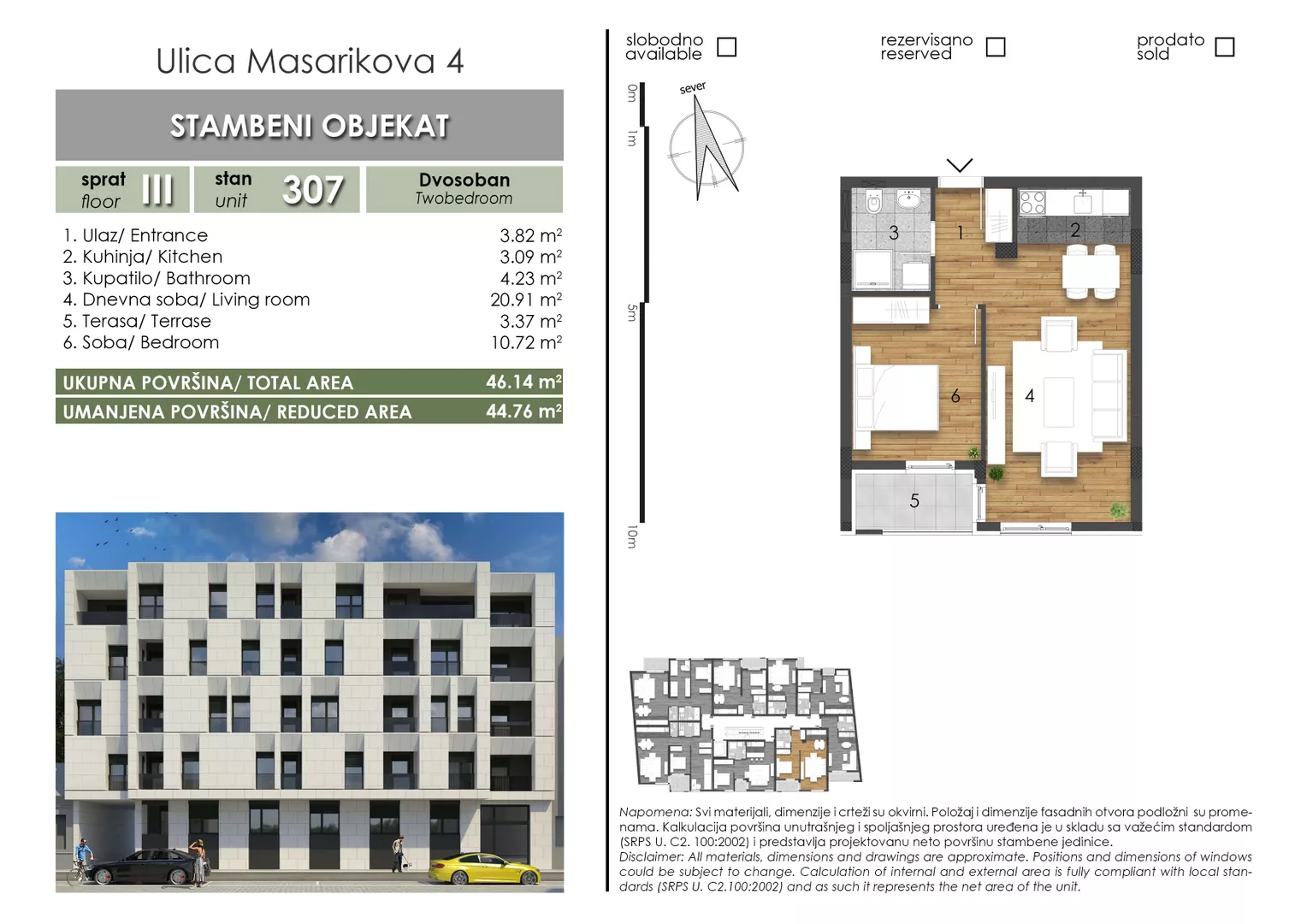 Dvosoban stan | 4zida