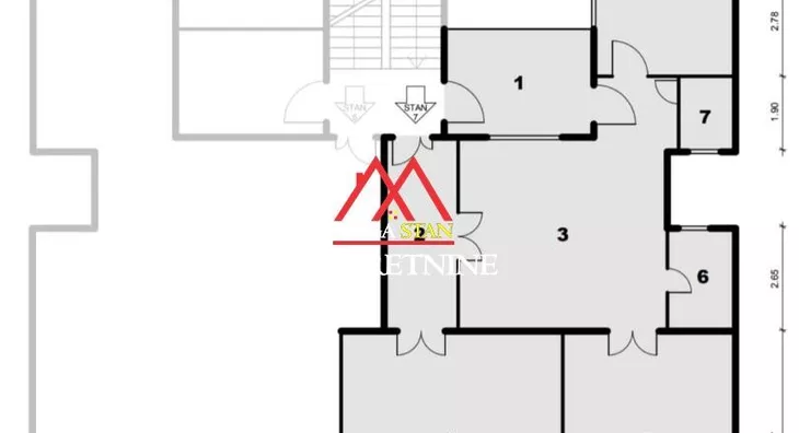 Trosoban stan | 4zida